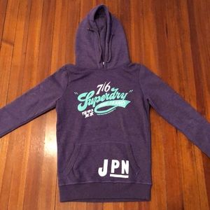 Superdry Purple Sweatshirt